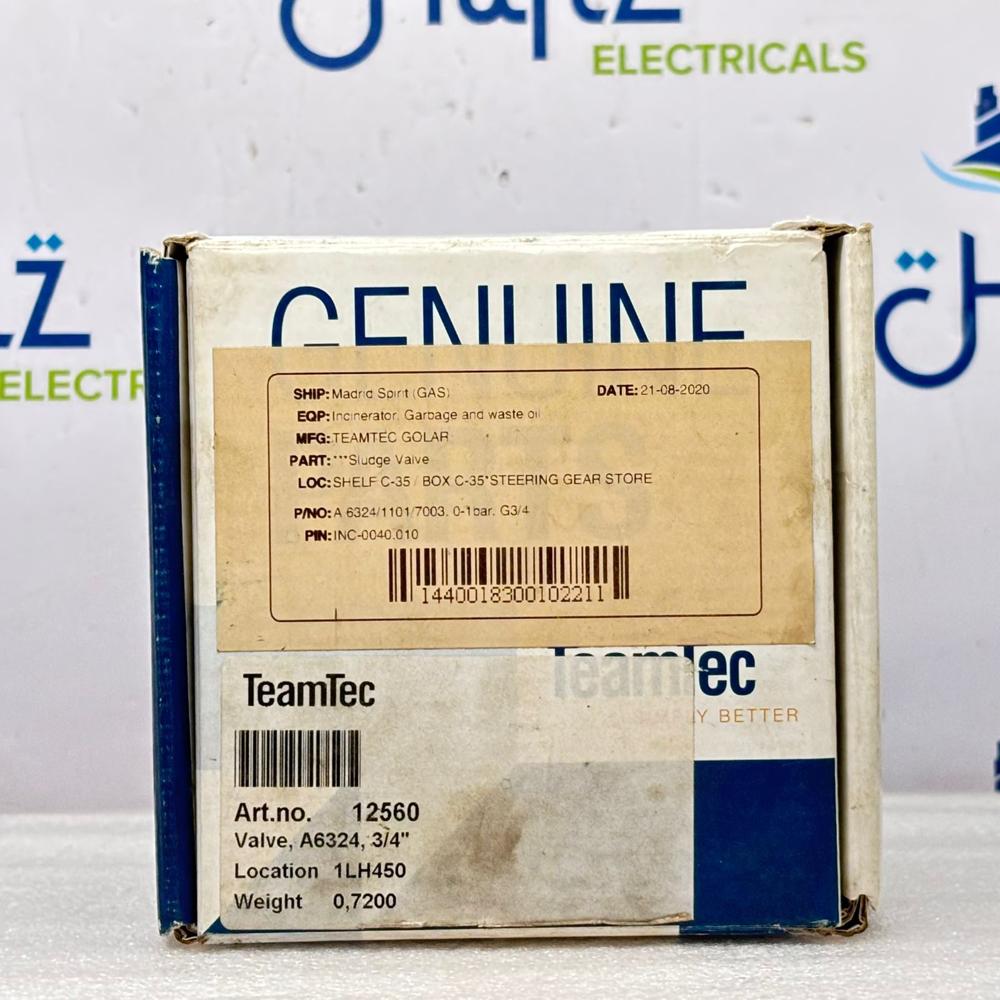 TEAMTEC 12560 SLUDGE  SOLENOID