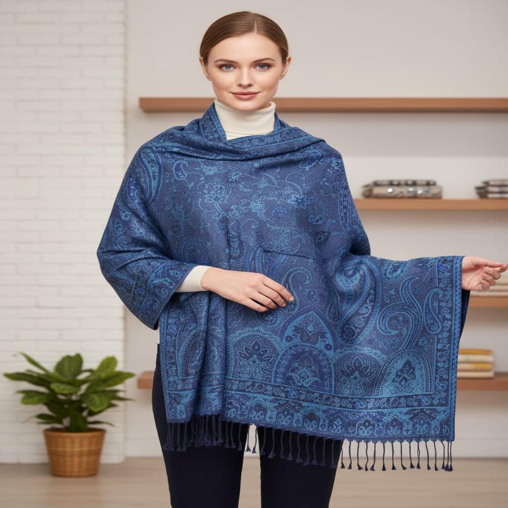Pure Silk jamawar stole
