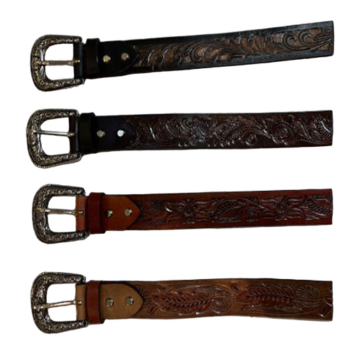 Basket Design Leather Belt