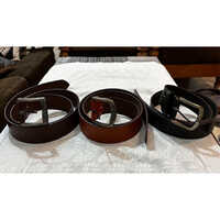 Basket Design Leather Belt