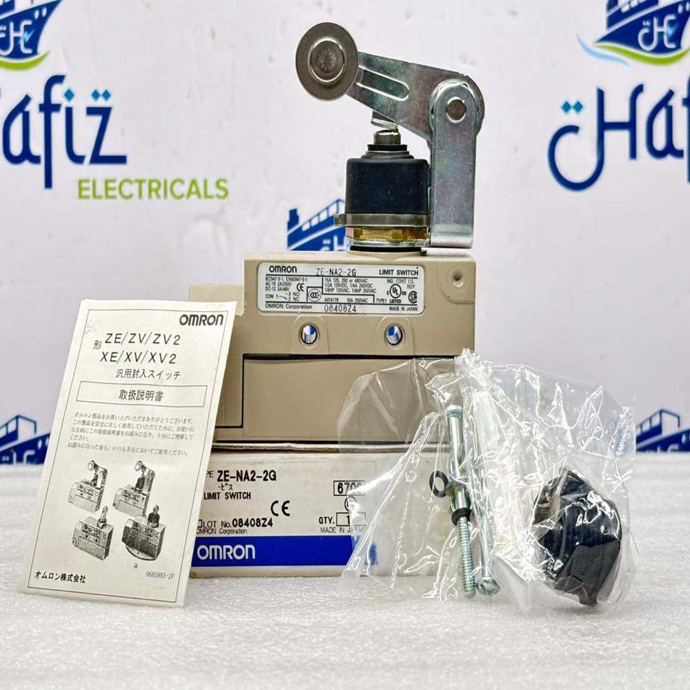 Omron Ze-na2-2g Limit Switch - Zinc Alloy Die-cast Case, 78.5x22.7x40mm, Silver Alloy Contacts | Compact Design, High Durability, Snap Action, Panel/surface Mount