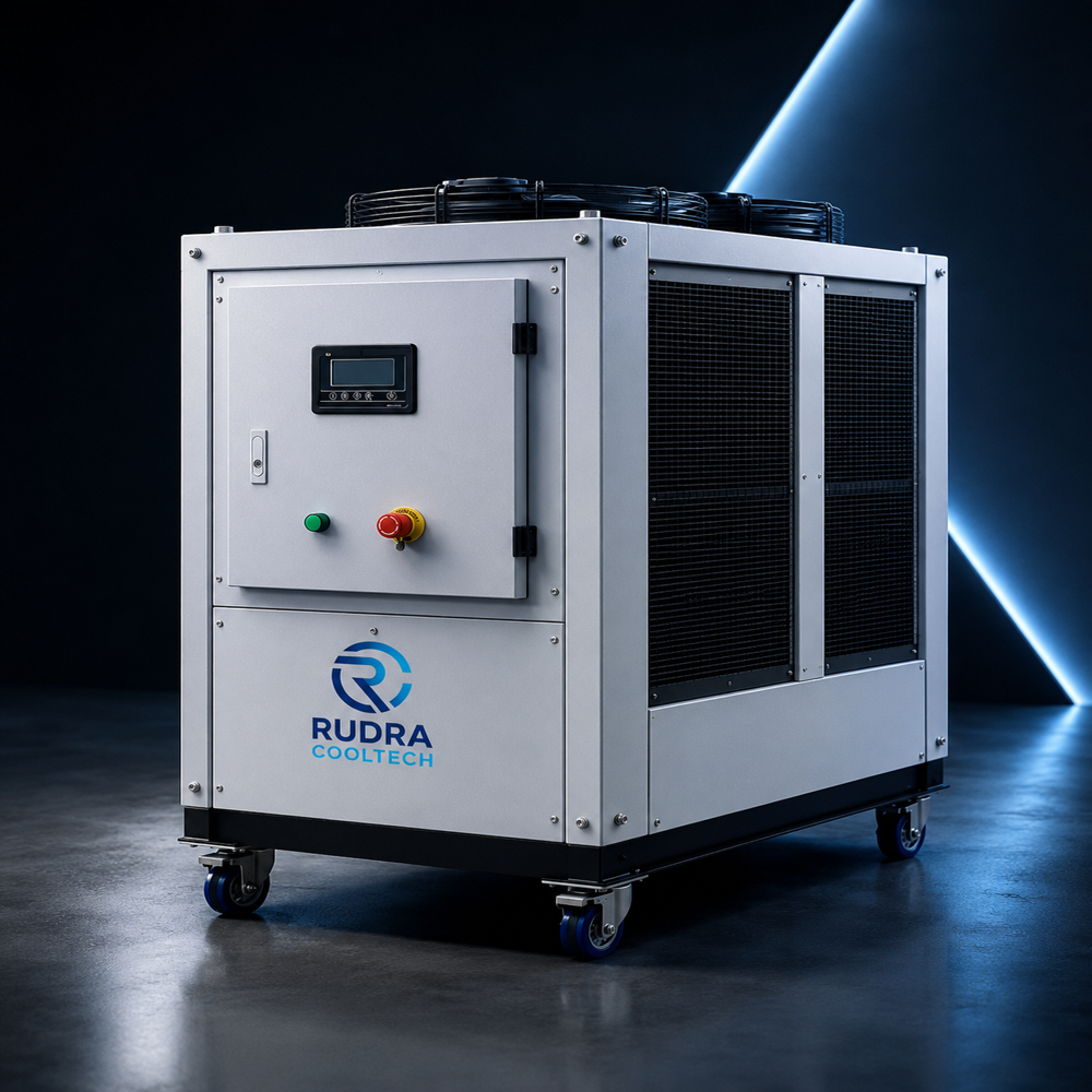 5 TR Ms Powder Coated Oil Chiller