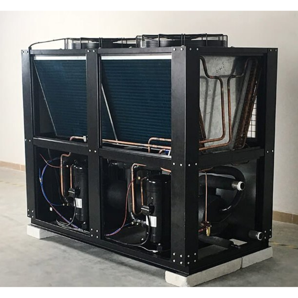 5 Tr Air Cooled Chiller Manufacturer In Ahmedabad, Industrial Water Chiller Ahmedabad, - Capacity: 30 L/day