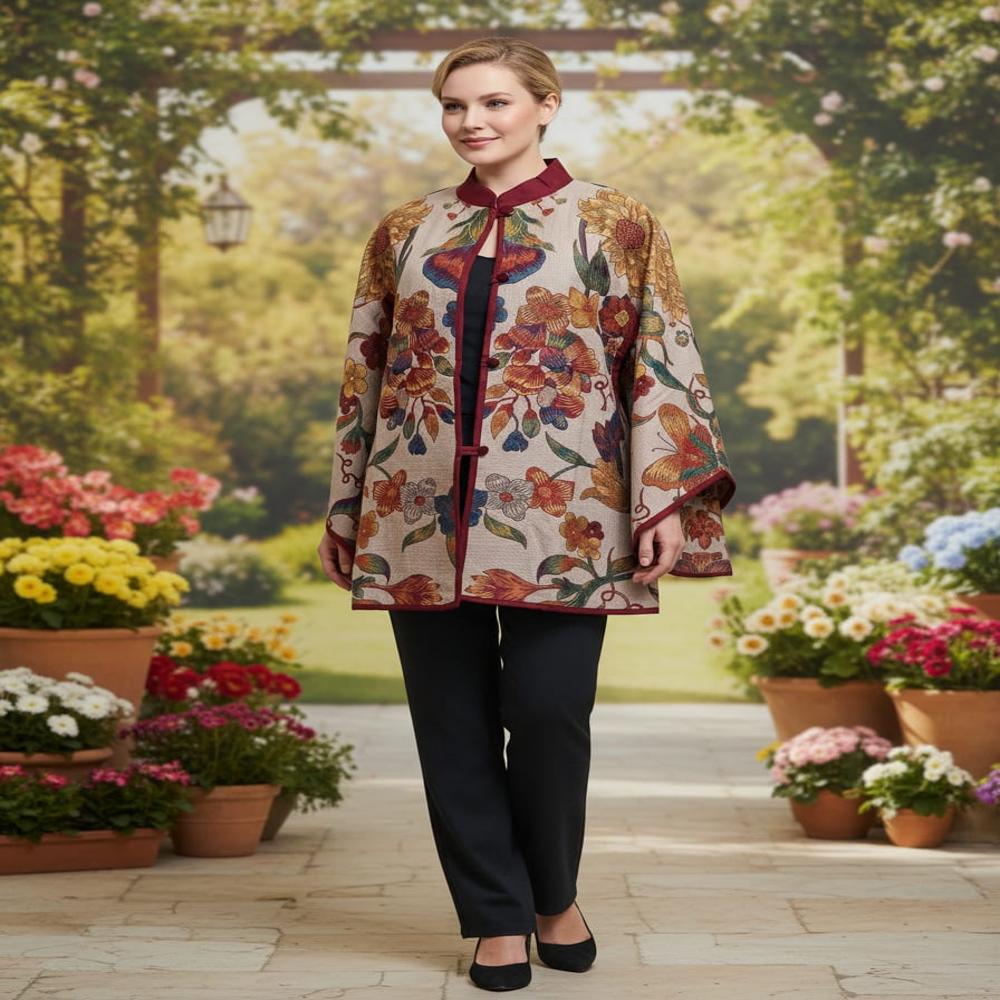 PURE WOOL JAMAWAR CAPE