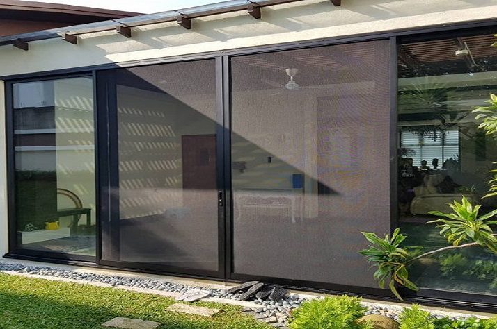 Sliding Mosquito Screen Honeycomb Door - Application Areas: 10