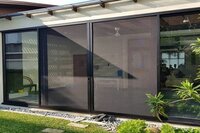 Sliding Mosquito Screen Honeycomb Door - Application Areas: 10