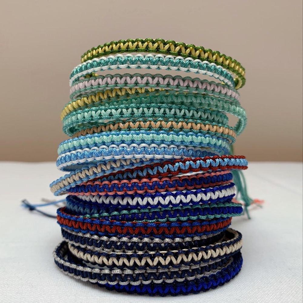 SH30Mulicolored Cord Bracelet