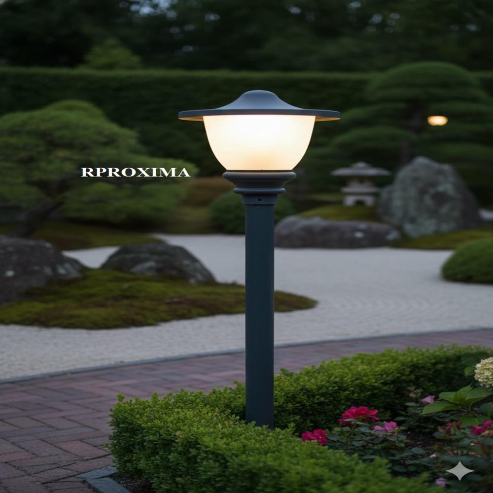 1 meter height bollards light