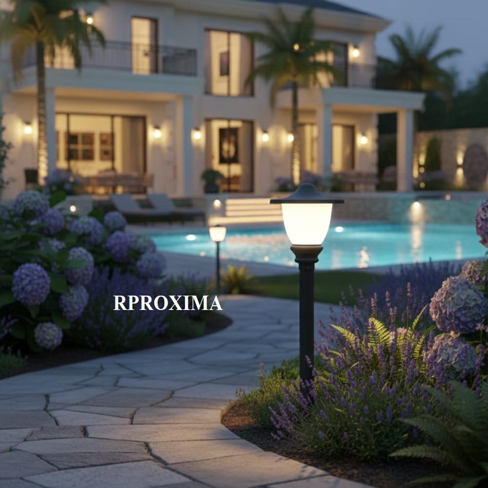 1 Meter Height Bollards Light - Color: Costumized