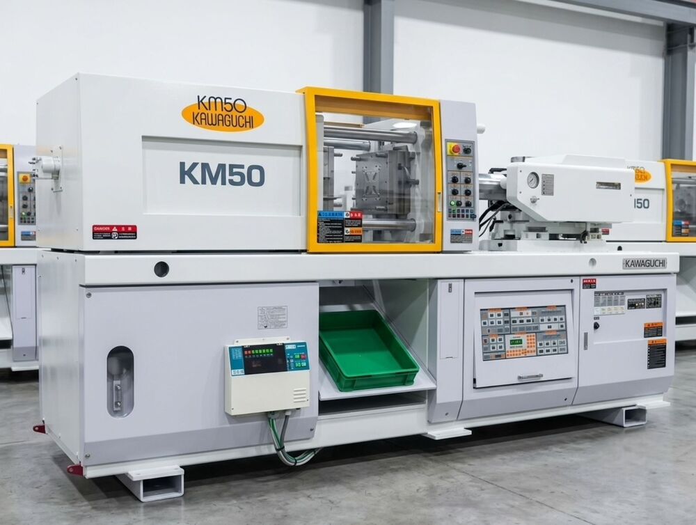 Used Kawaguchi KM-50 Ton Injection Moulding Machine