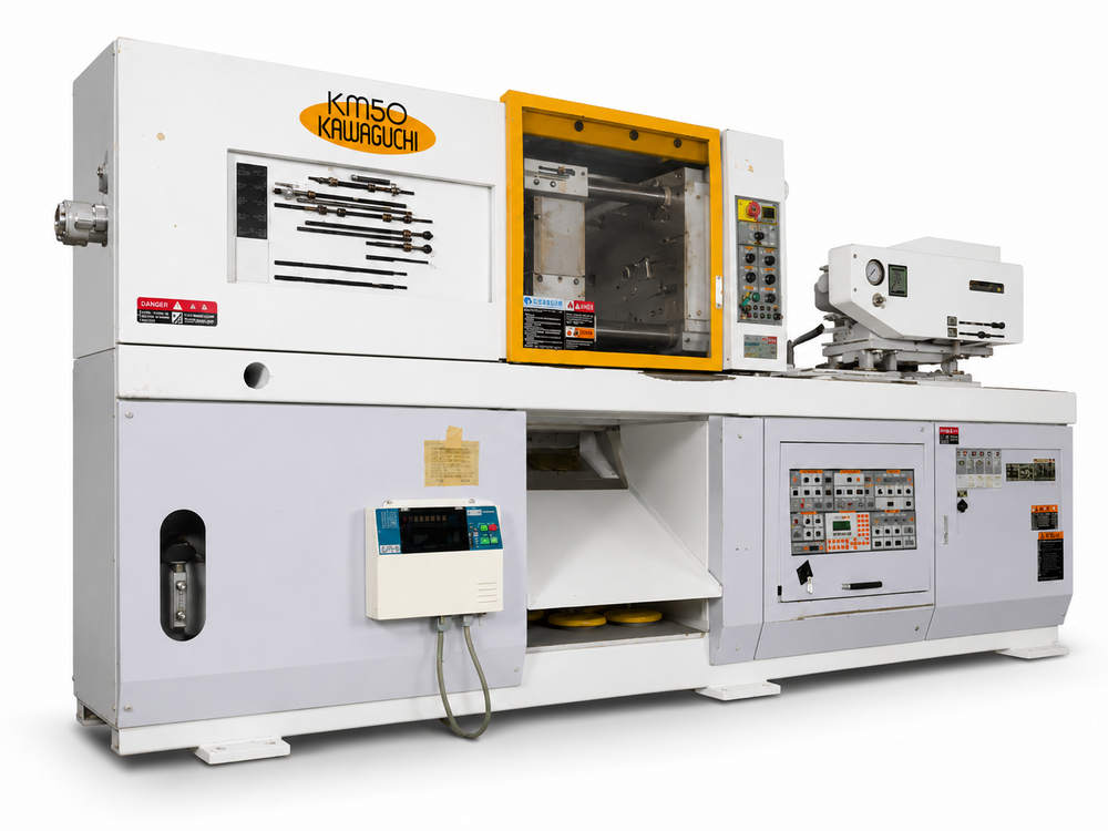 Used Kawaguchi KM-50 Ton Injection Moulding Machine