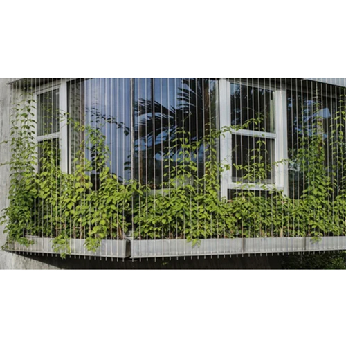 Vertical Balcony Invisible Grill