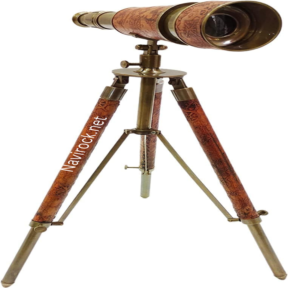 Nautical Single Barrel Brass Telescope 10