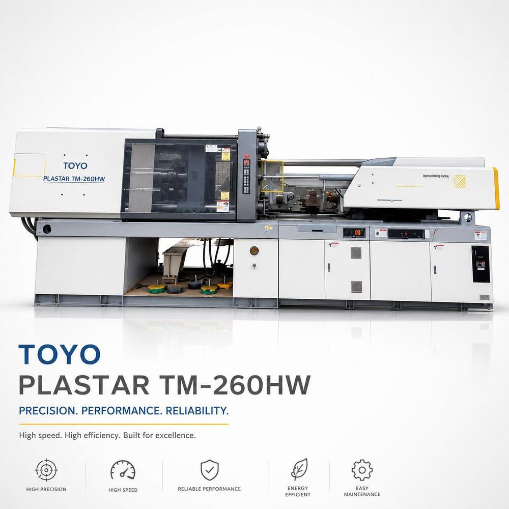 Used TOYO -TM 220 HW Injection Moulding Machine