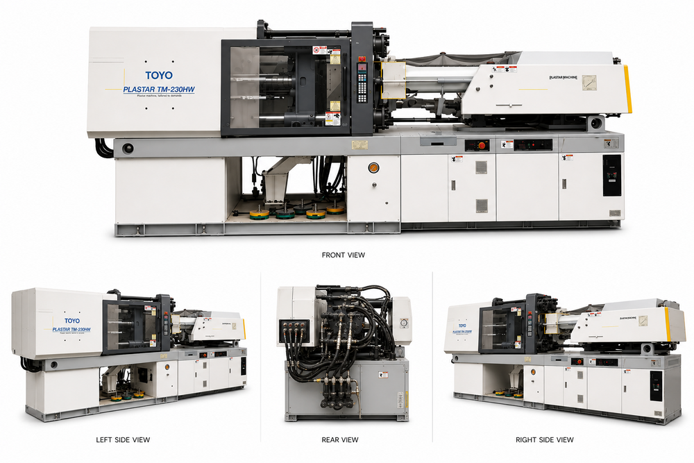 Used TOYO -TM 220 HW Injection Moulding Machine
