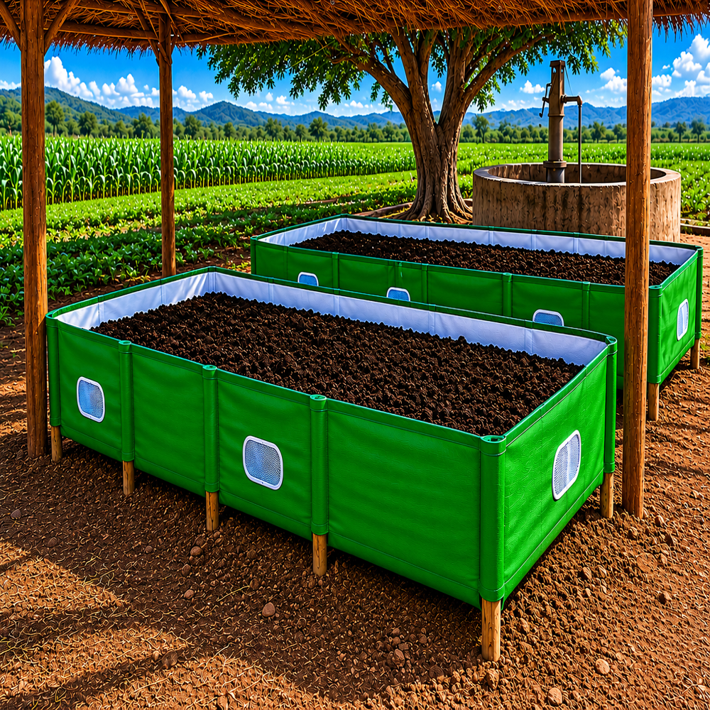 HDPE VERMI BED 450 GSM