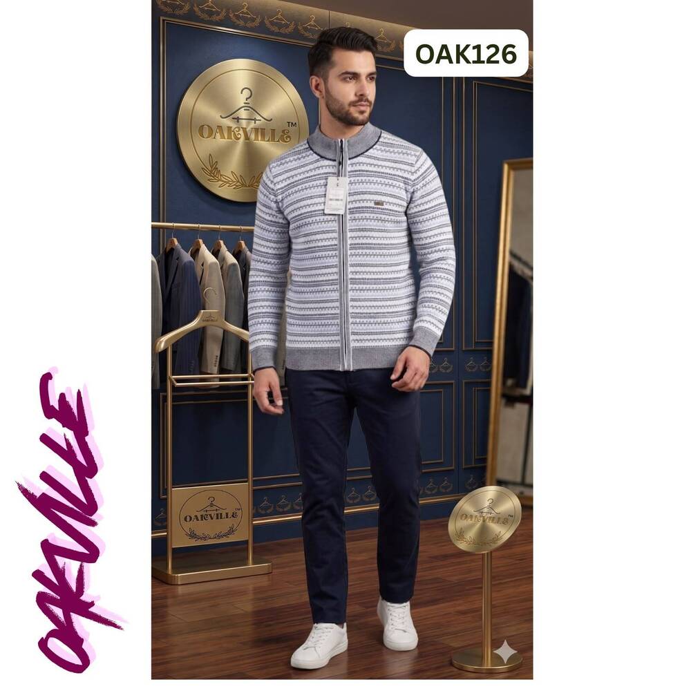 Mens Zipper Pullover