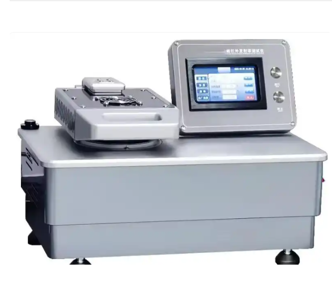 Textile far infrared emissivity tester