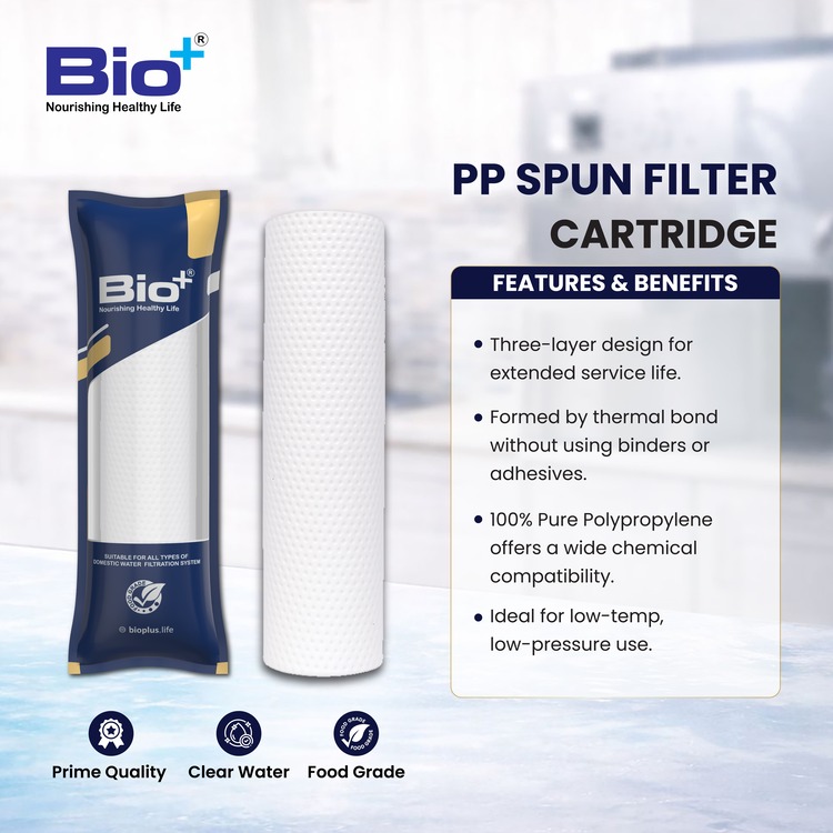 Bio+ Spun Filter 90 Gm (White)