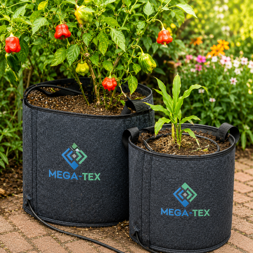 HDPE CYLINDRICAL GROW BAGS 350 GSM