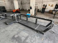 Plastic Reprocessing Machine Base Structure - Color: Black