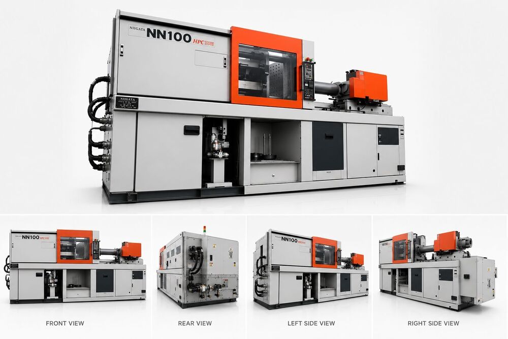Used Niigata 100 Ton Injection Moulding Machine