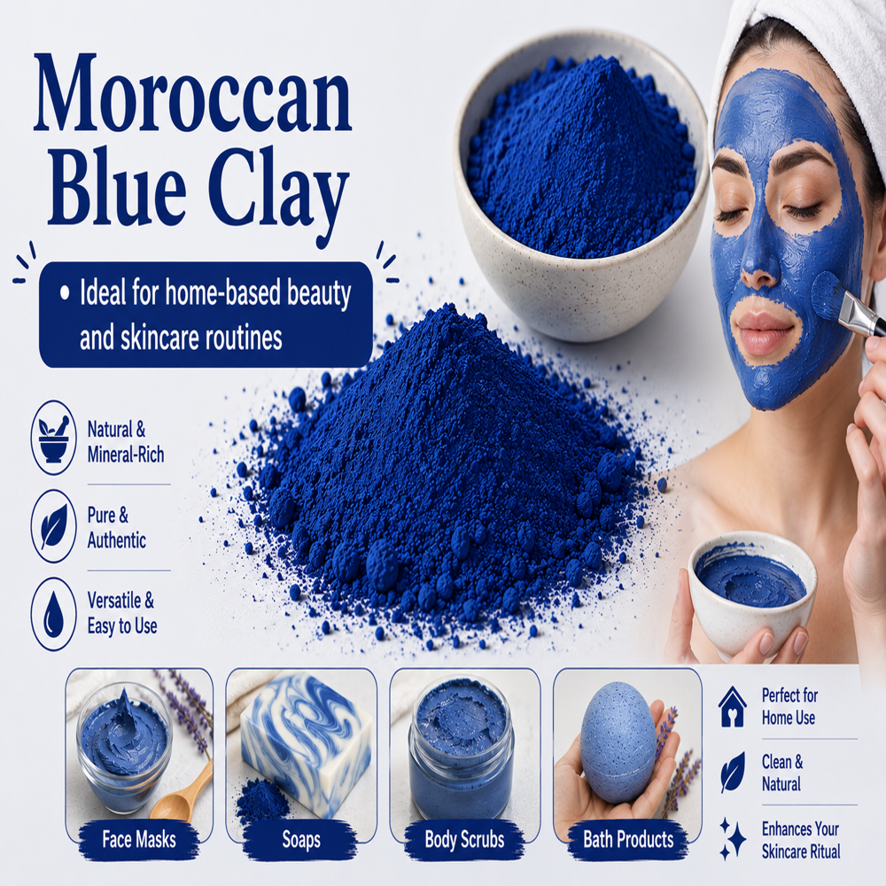 Moroccan blue clay /Neela powder