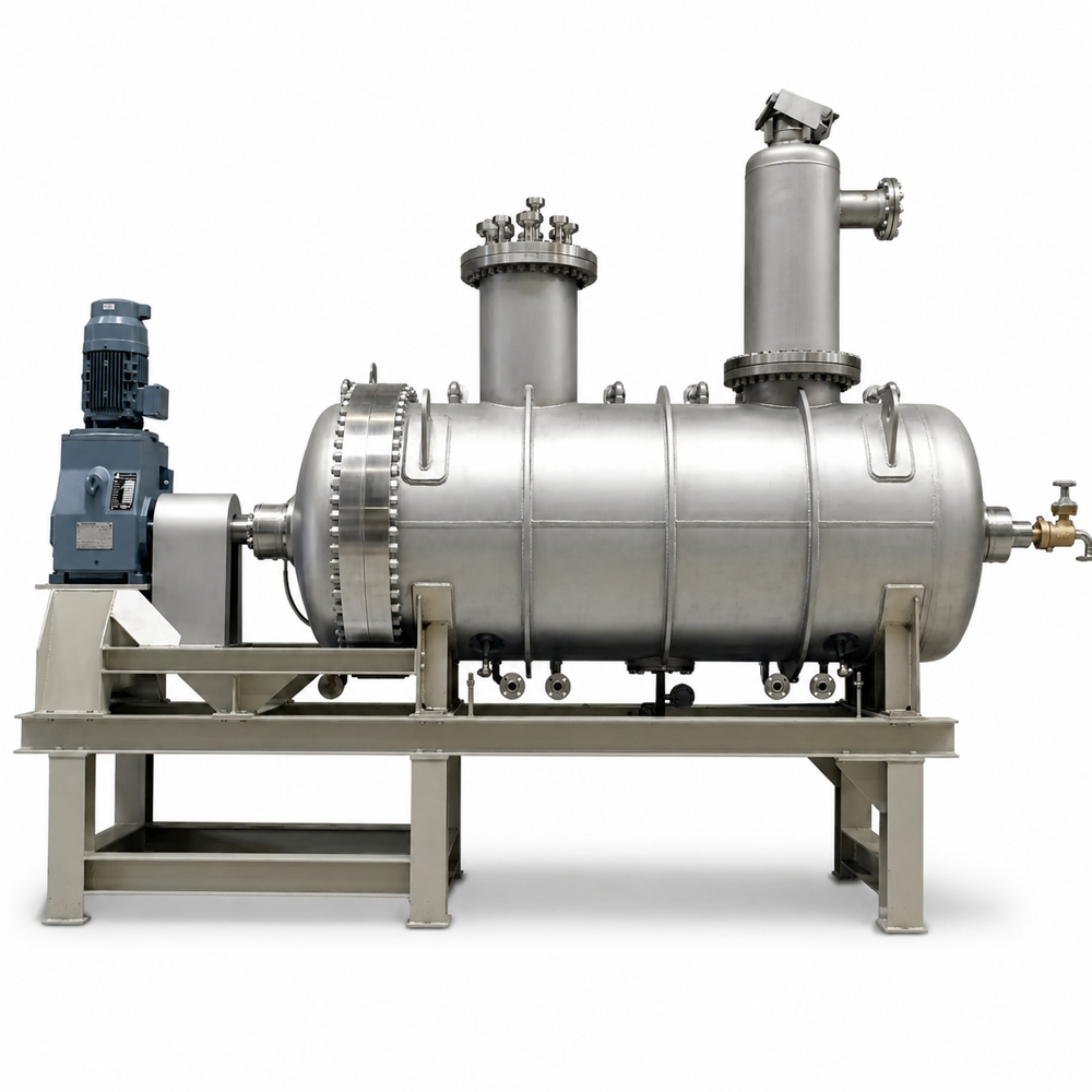Rotary Vacuum Padlle Dryer - Automatic Grade: Semi-Automatic
