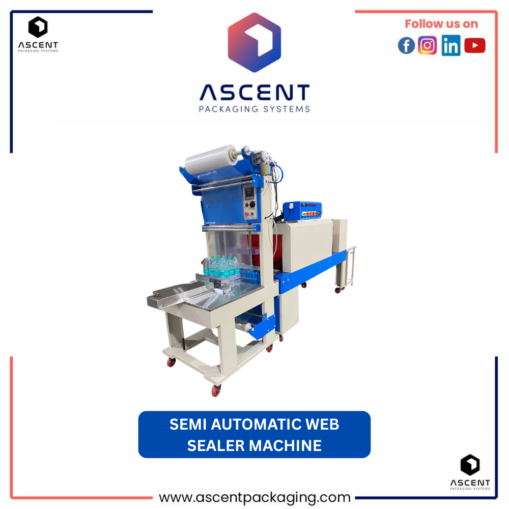 Semi Automatic Web Sealer Machine