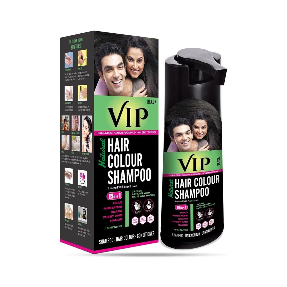 vip hair color and shampoo