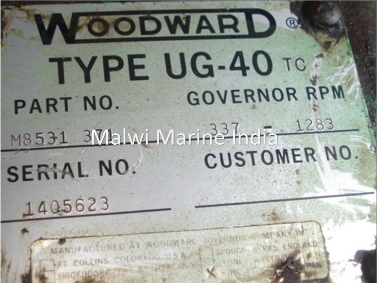 WOODWARD - UG40 - GOVERNOR