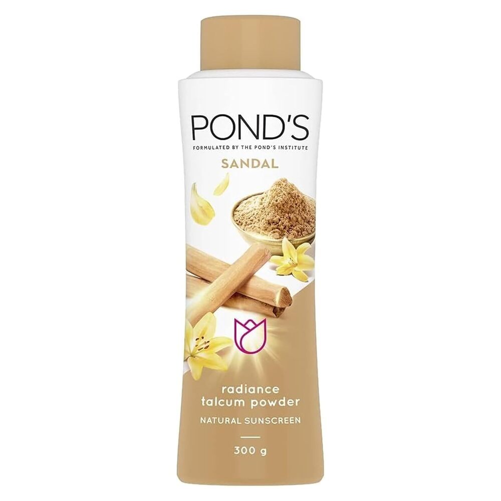 Ponds Sandal Radiance Talcum Powder