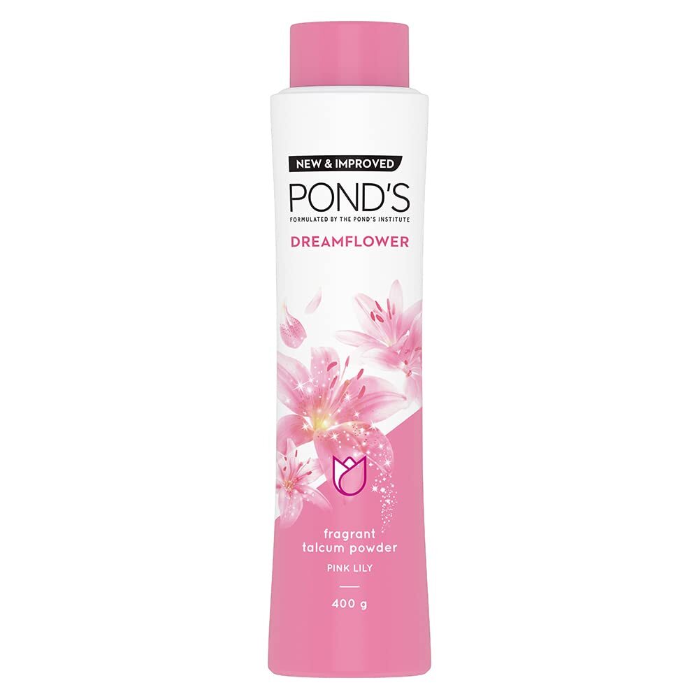 Ponds Dreamflower Pink Lily Fragrance Talcum Powder