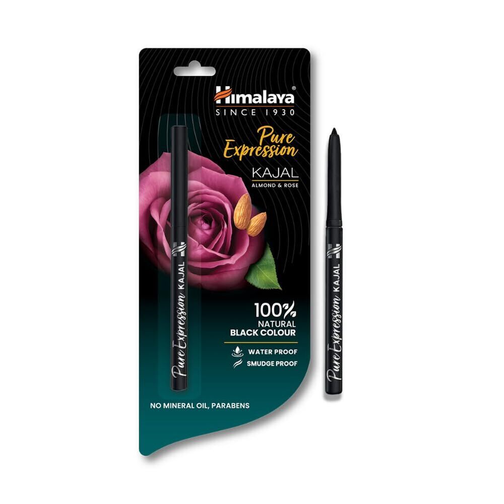 Himalaya Pure Expression Kajal Black, Matte Finish