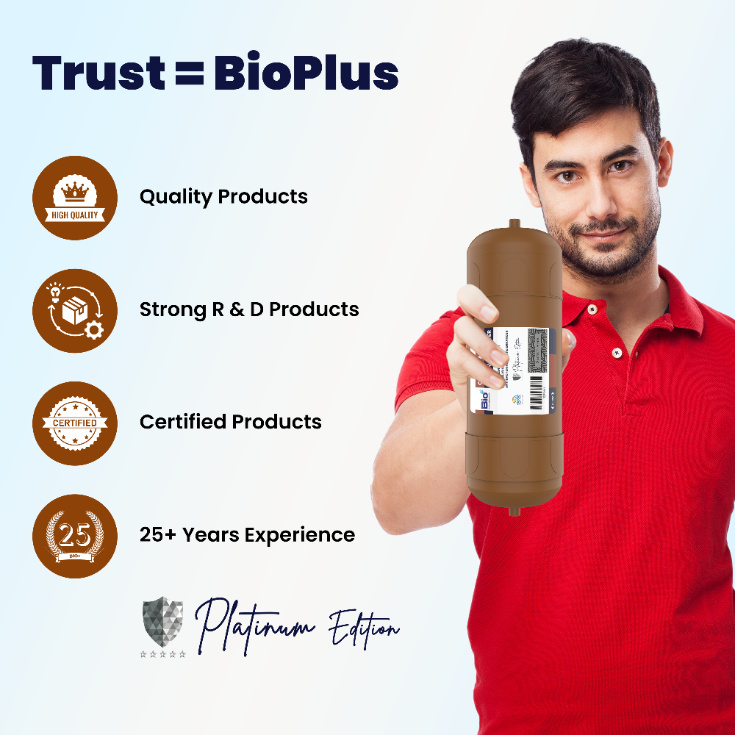 Bio+ Copper AA+ Mineralising 5 INCH Filter (Brown)