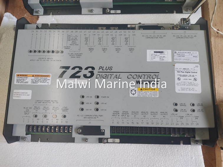 Woodward - 723 Plus - Governor Digital Control - Application: Marine