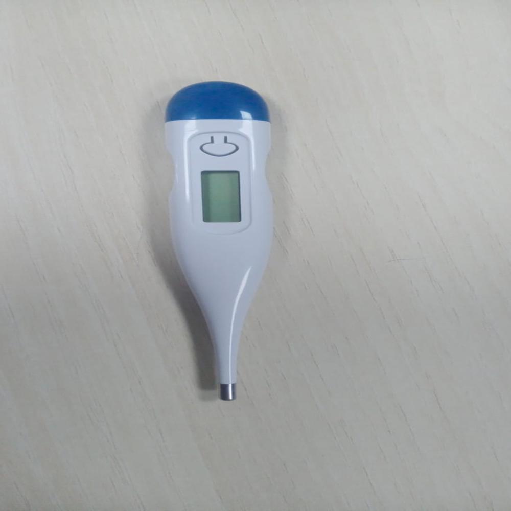 Blue And White Digital Thermometer - Application: To Record A Temperature Orally