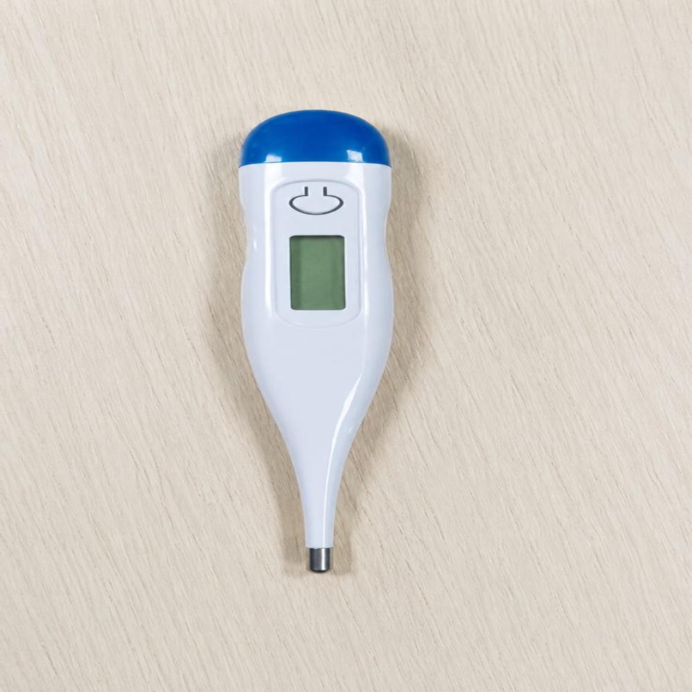 Blue And White Digital Thermometer - Application: To Record A Temperature Orally