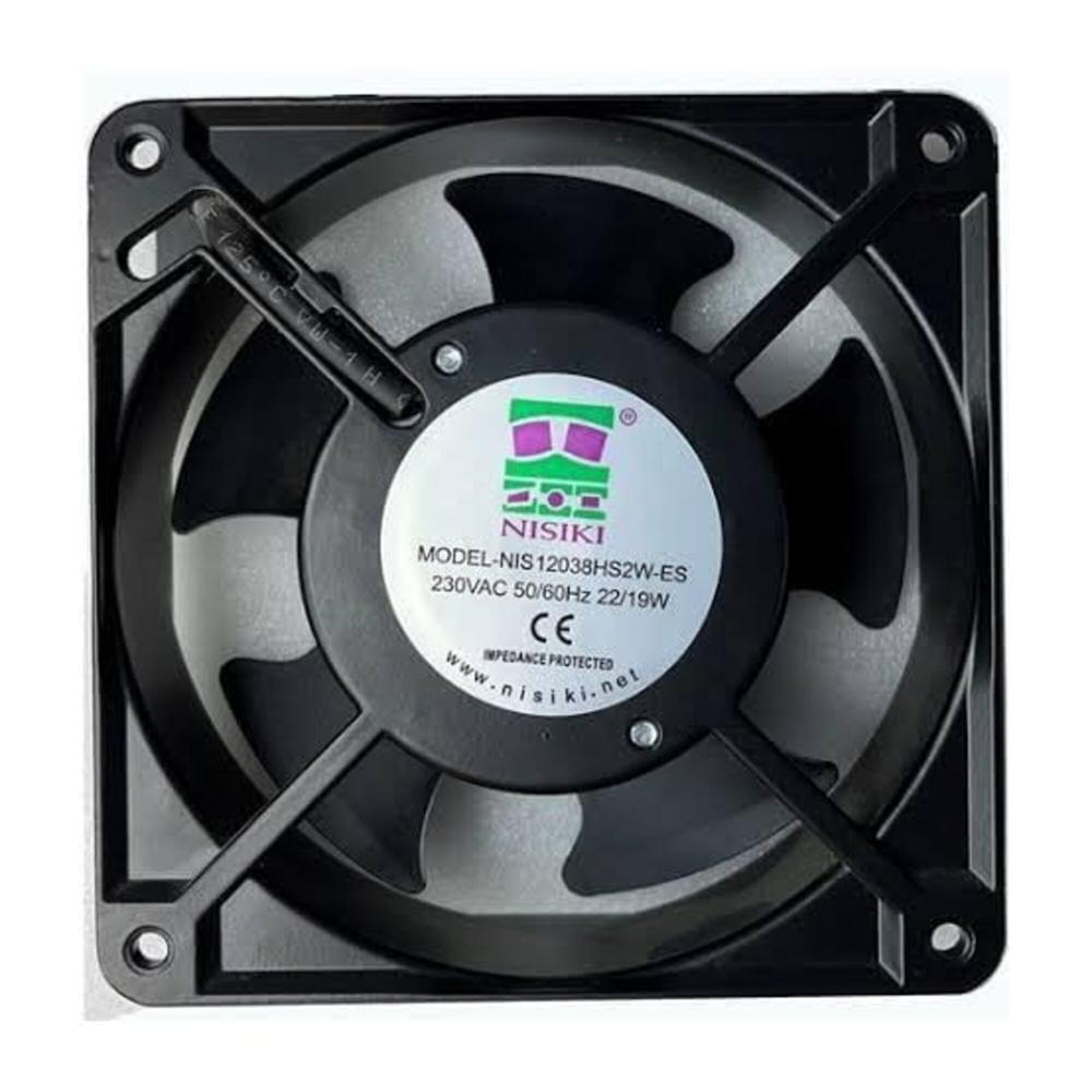 NISIKI NIS12038HS2W-ES 230V AC 22/19W 12038mm Ball Bearing Industrial Inverter Axial Cooling Fan