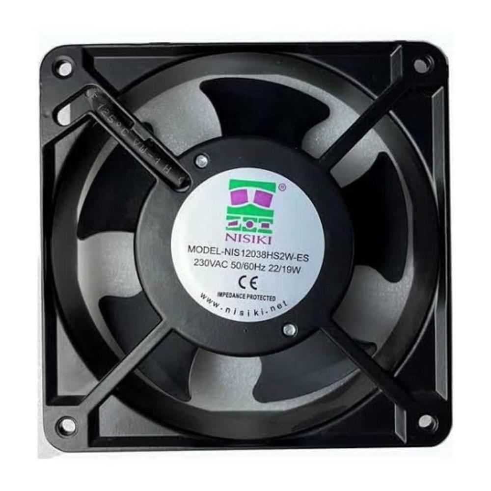 NISIKI NIS12038HS2W-ES 230V AC 22/19W 12038mm Ball Bearing Industrial Inverter Axial Cooling Fan