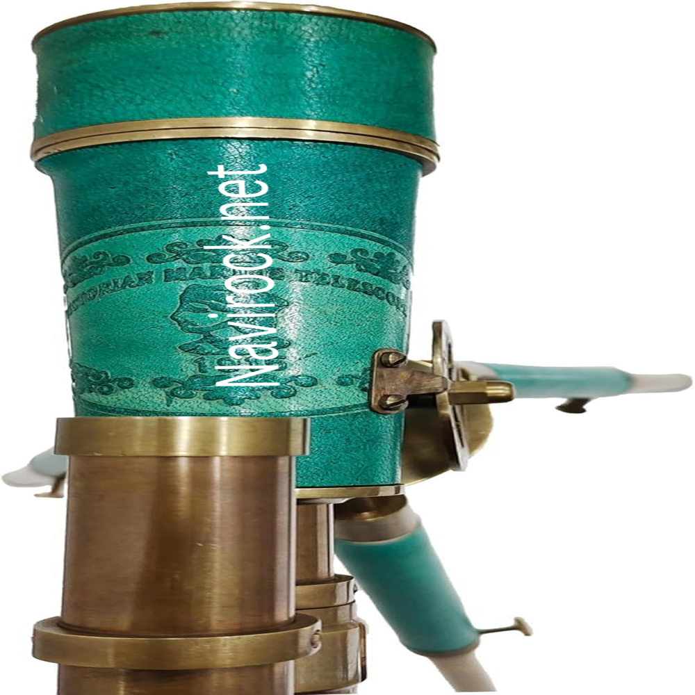 Vintage Style Brass Telescope with Tripod  15X Zoom Nautical Gift for Men, Antique Maritime History Love Decor forrs
