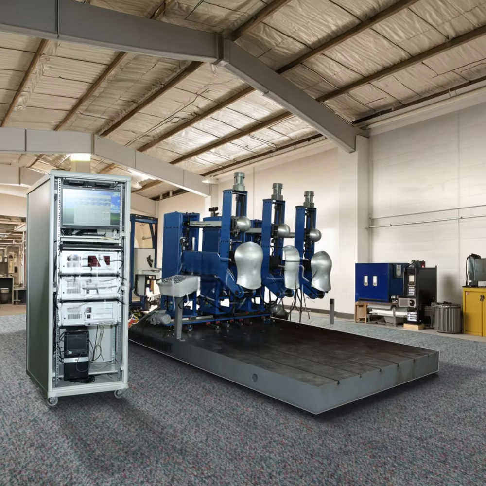 Automotive Seat Three-Station Headrest and Backrest Static Strength Testing Machine
