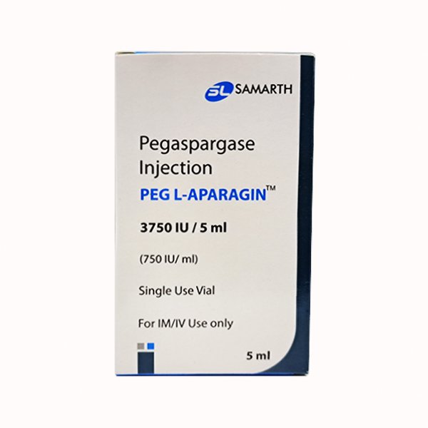 Peg L Asparaginase Pegaspargase 3750 IU Injection, Leukemia Treatment Medicine