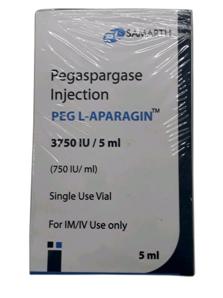 Peg L Asparaginase Pegaspargase 3750 IU Injection, Leukemia Treatment Medicine