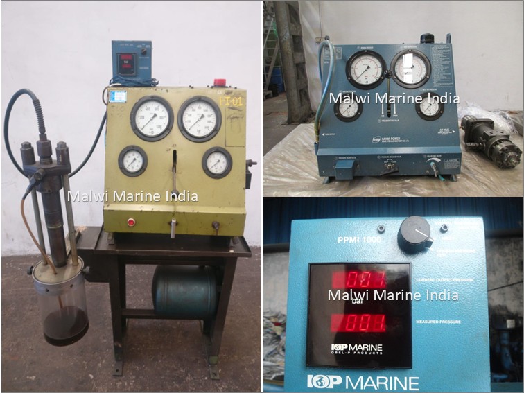 Fuel Injector Test Rig - Application: Marine