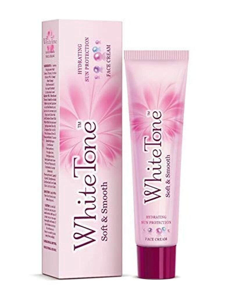White tone face cream