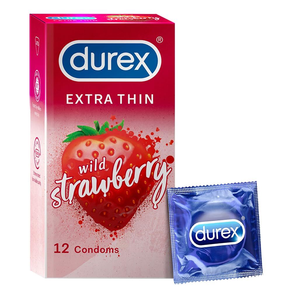 Durex Strawberry Flavoured