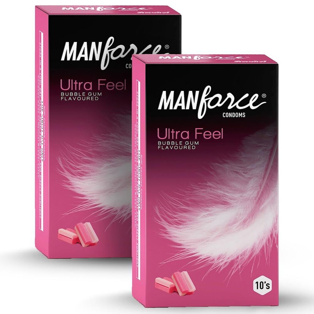 Manforce Ultra Bubblegum Flavoured