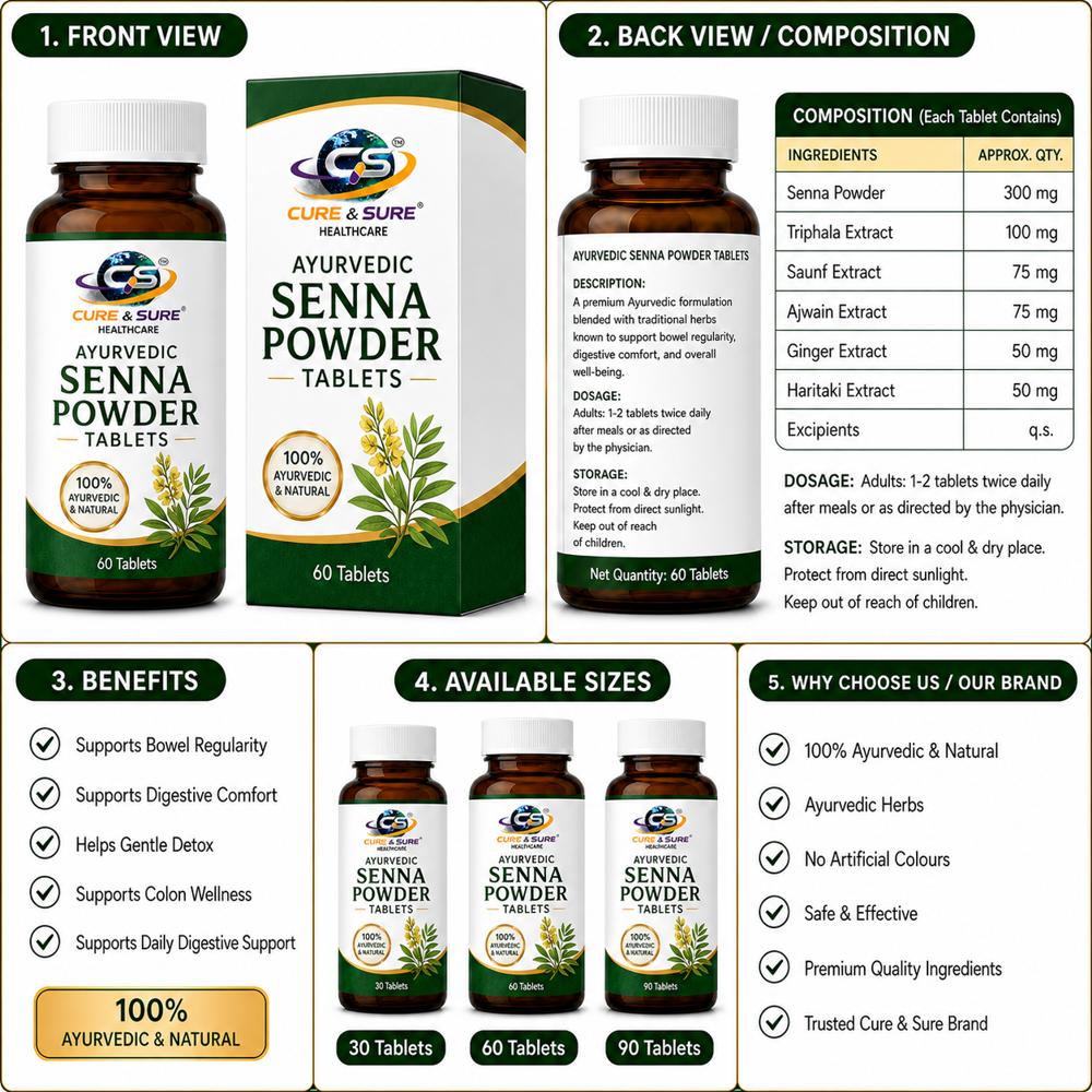 Ayurvedic Seena Powder Capsules Third Party Manufacturing