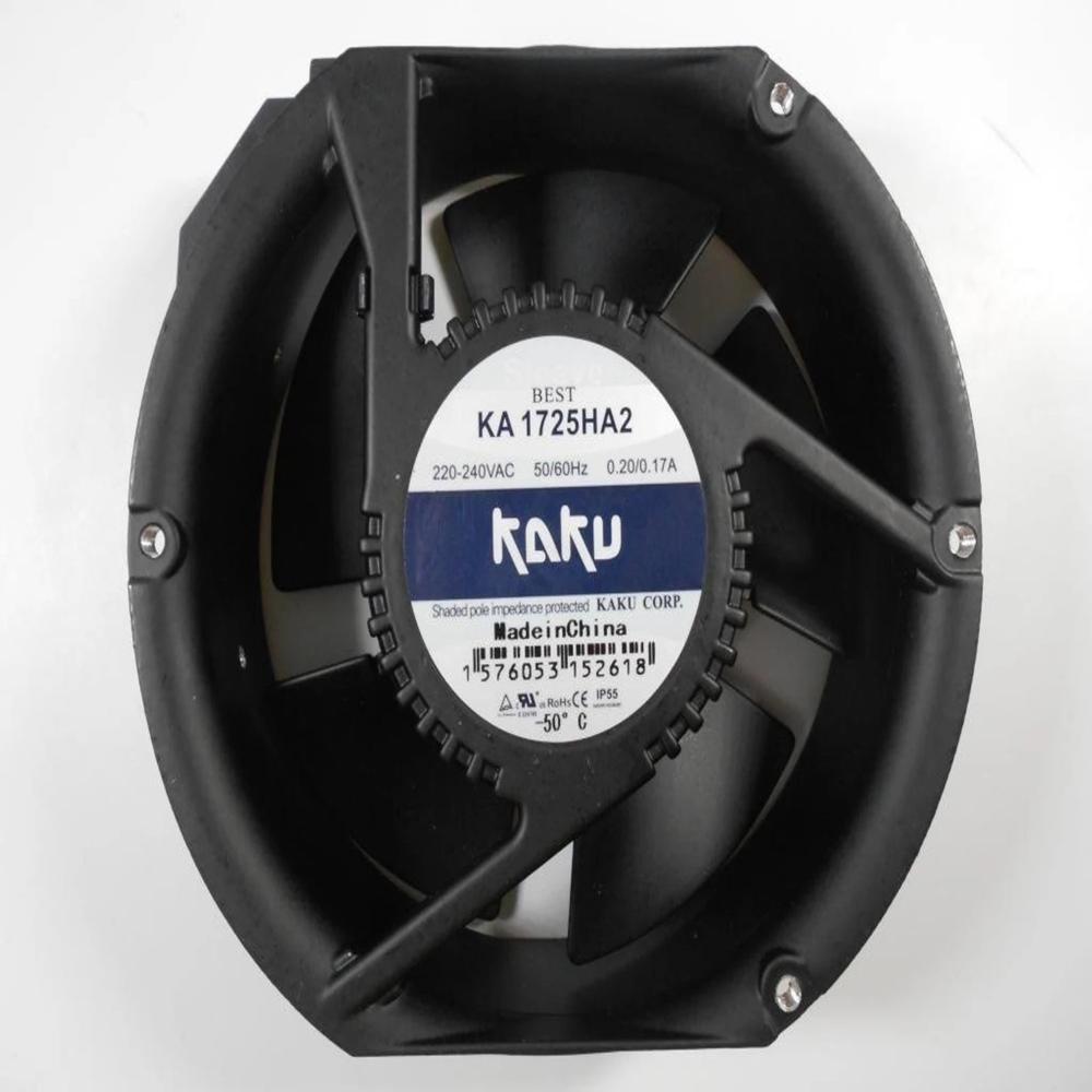 KAKU KA 1725HA2 220/240V AC 0.27/0.23A 17251mm Ball Bearing Industrial Inverter Axial Cooling Fan